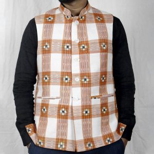 Sambalpuri Cotton Nehru Jacket