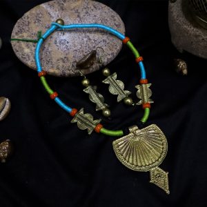 Tribal Jewellery Necklace With Earrings
