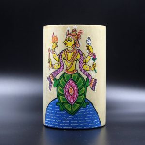 Wooden Pattachitra Pen / Pencil Stand