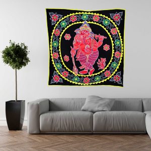 Sri Ganesh Floral Patterened Multicolour Chandua