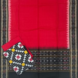 Tribal Motif Sambalpuri Cotton Dress Set