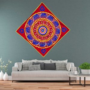 Floral Patterened Multicolour Chandua