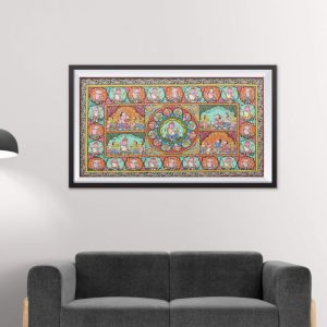 Patta Painting of Shree Ganesha