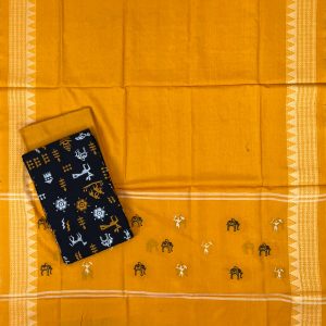 Bomkai Cotton Dress Set