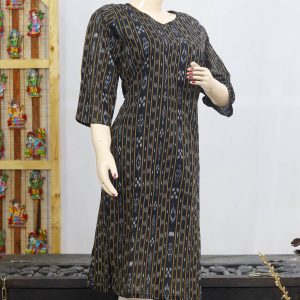 Handloom Nuapatna Cotton Readymade Kurti