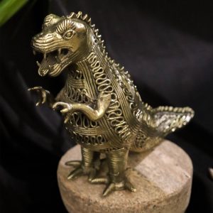 Dhokra Crafted Dinosaur