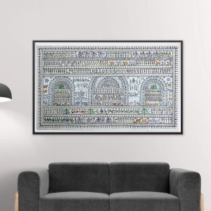 Saura Tribal Artwork with Pattachitra