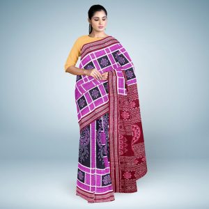 Bomkai Cotton Saree