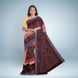 Padma Mayuri Sambalpuri Cotton Saree