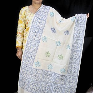 Tribal Design Tussar Silk Stoles