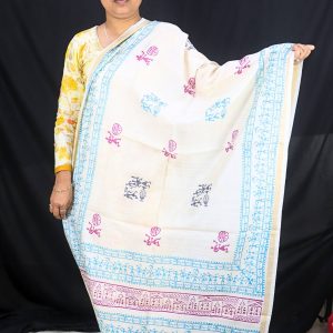 Tribal Design Tussar Silk Stoles