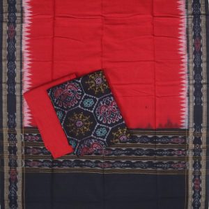 Tribal Design Sambalpuri Cotton Dress Set