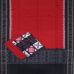 Tribal Design Sambalpuri Cotton Dress Set