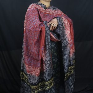 Tribal Design Eri Silk Dupatta
