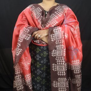 Tribal Design Eri Silk Dupatta
