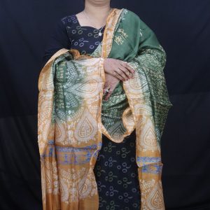 Tribal Design Eri Silk Dupatta