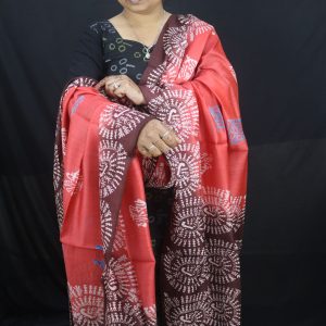 Tribal Design Eri Silk Dupatta
