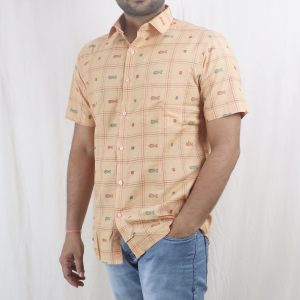 Cotton Half Shirt
