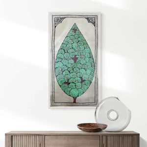 Tree of Life Patta Tussar Painting