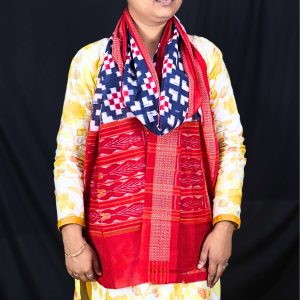 New Pasapalli Design Sambalpuri Cotton Stole