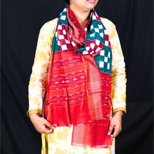 New Pasapalli Design Sambalpuri Cotton Stole