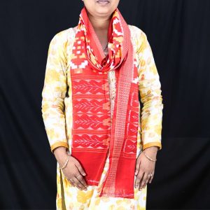 New Pasapalli Design Sambalpuri Cotton Stole