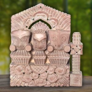 JBS Lotus Design Pink Stone Statue