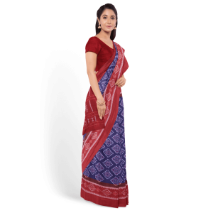Multi Color Sambalpuri Cotton Saree
