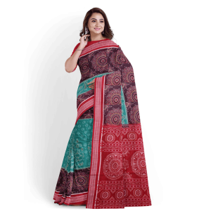 New Floral Design Sambalpuri Cotton Saree