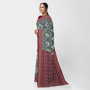 Multi Color Sambalpuri Cotton Saree