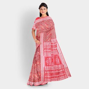 Special Ikat Sambalpuri Silk Saree