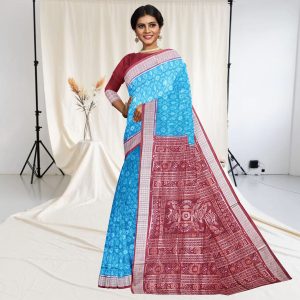 Special Ikat Sambalpuri Silk Saree