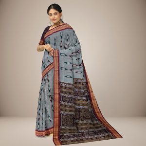 Bomkai Cotton Saree