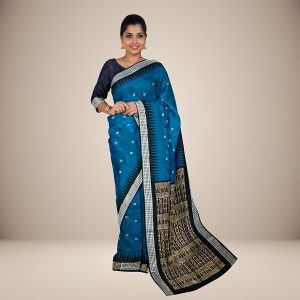 Mini Buti Bomkai Silk Saree