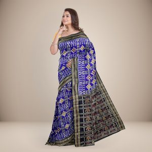 Contemporary Pasapalli Khandua Silk Saree