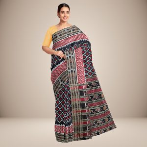 Special Ikat Khandua silk saree