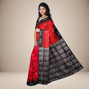 Traditional Motif Bomkai Silk Saree
