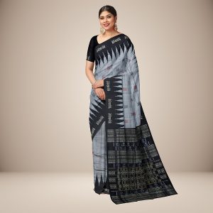 Traditional Motif Bomkai Silk Saree