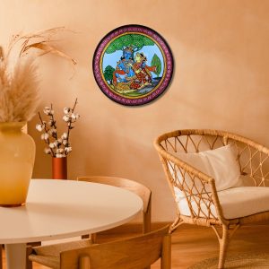 Pattachitra Wooden Wall Plates