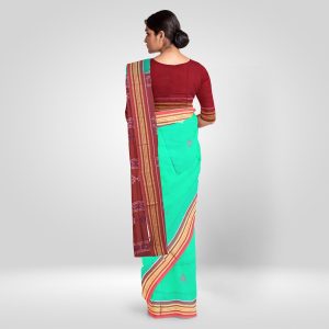 Modern Design Bomkai Cotton Saree